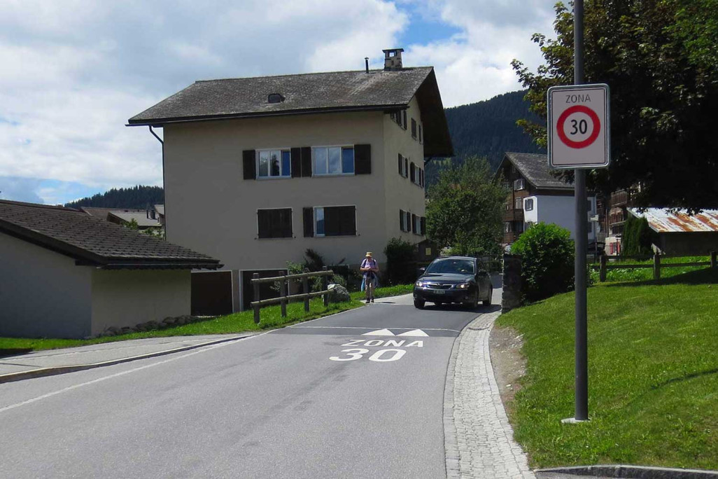 Verkehrsberuhigung, Falera GR