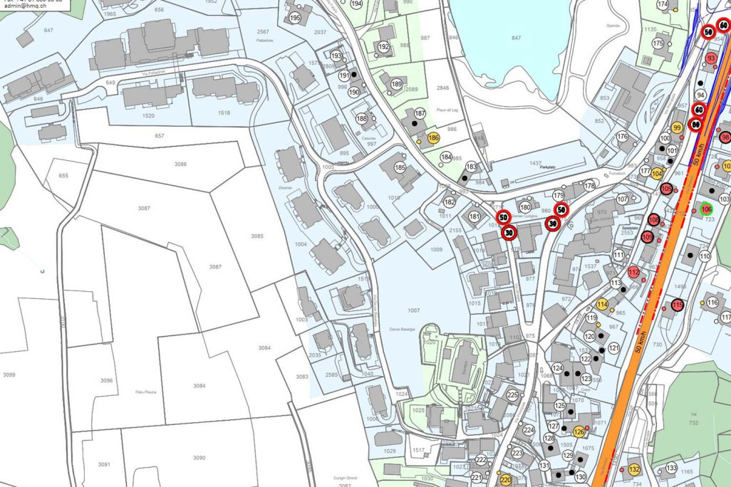 HMQ AG Laax Lärmsanierung Projektplanung